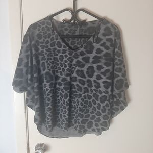forever 21 animal print top